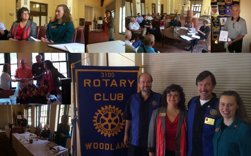 District Governor Pam Gray along with her husband Brian made her official visit with our Club today. DG Pam, along with Assistant DG Julia Larson (Sunrise Rotary), first me with the Club Board, and later spoke to the full Club during our regular meeting.