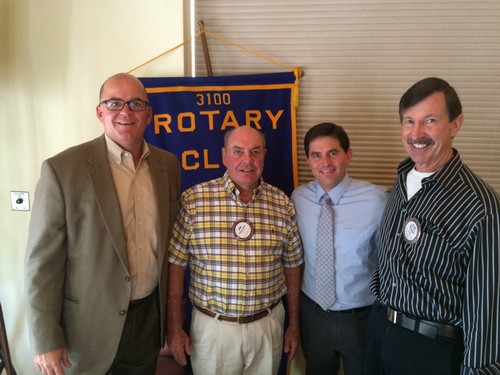 SACRAMENTO REPUBLIC SOCCER PROGRAM - Warren Smith, President & Founder of the Sacramento Football (Soccer) Club was our program speaker today, telling us about his efforts to bring major league soccer to our region. Warren was introduced by Dick Hoppin.