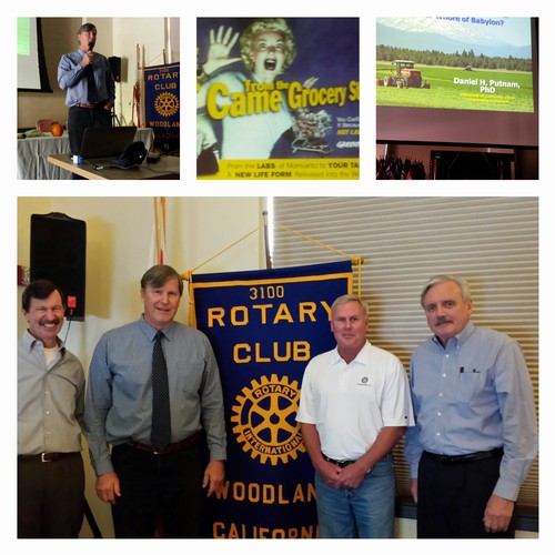 ALFALFA PROGRAM - Dr. Dan Putnam, Extension Agronomist with UC Davis, was our guest speaker today giving us a program on 